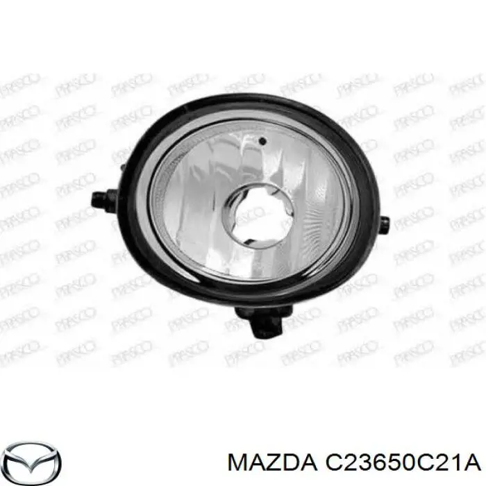 Права протитуманні фари Mazda C23650C21A ціна, від 37.21 USD