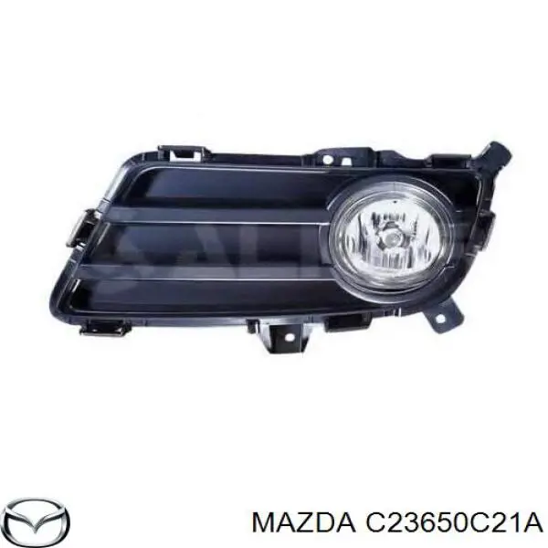 Фара протитуманна, права C23650C21A Mazda