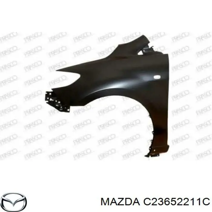 C23652211C Mazda крило переднє ліве