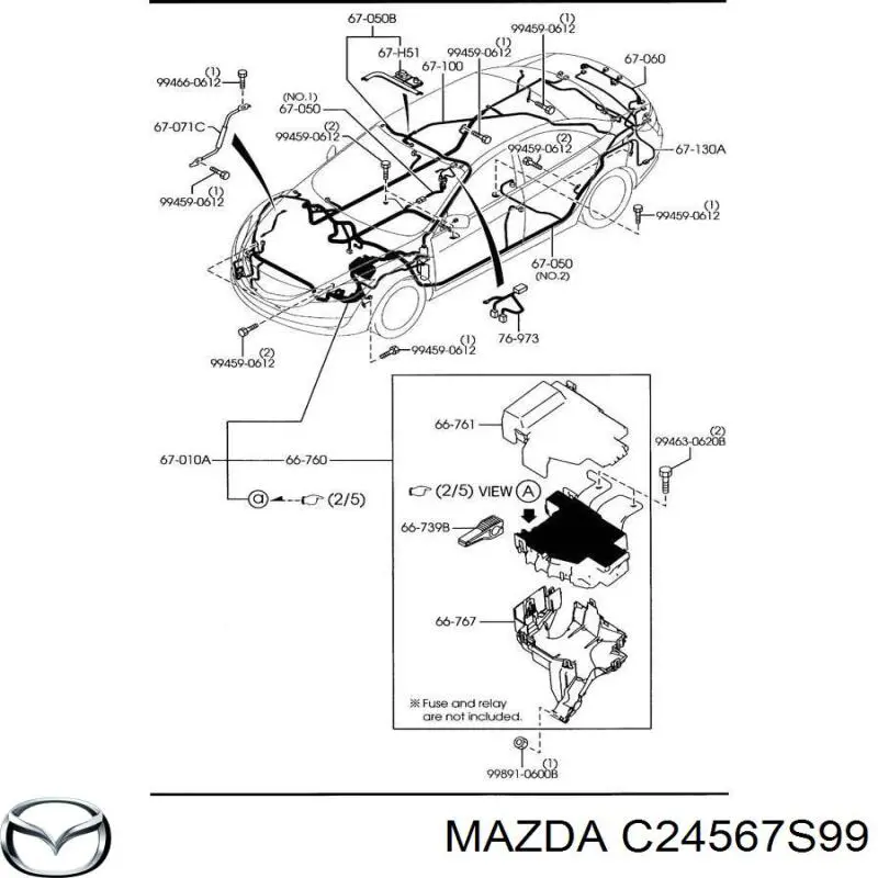  C24567S99 Mazda