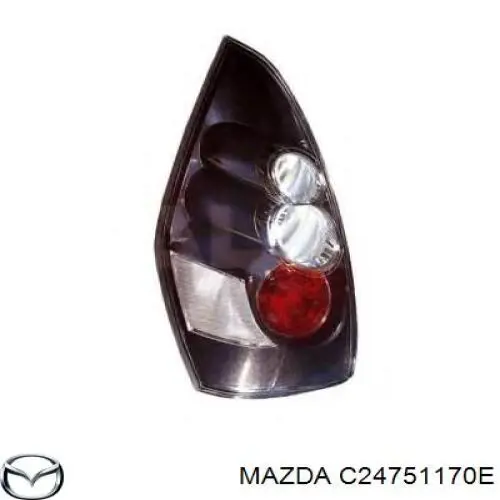 C24751170E Mazda ліхтар задній правий