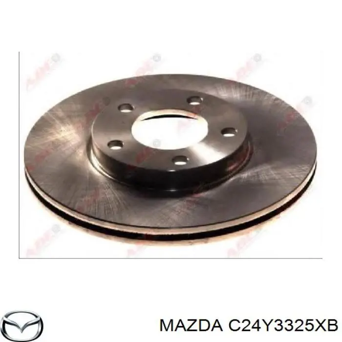 C24Y3325XB Mazda диск гальмівний передній