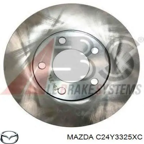 C24Y3325XC Mazda диск гальмівний передній