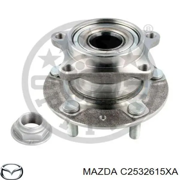 Маточини задніх коліс Mazda C2532615XA ціна, від 63.02 USD