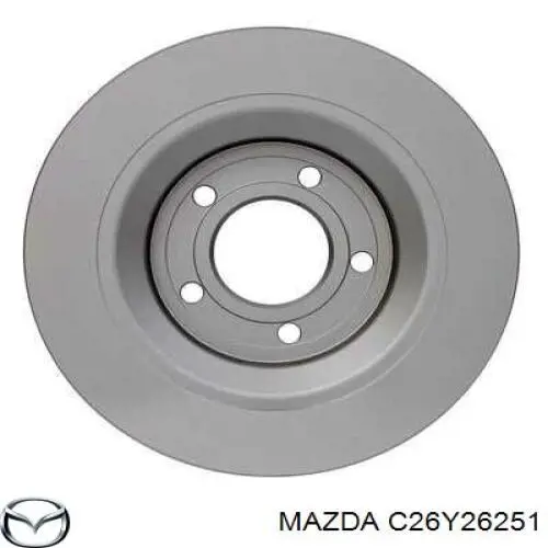 Задні дискові гальма Mazda C26Y26251 ціна, від 32.13 USD