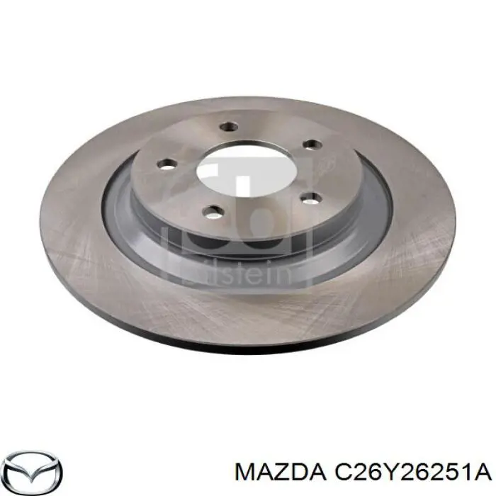 Задні дискові гальма Mazda C26Y26251A ціна, від 31.73 USD