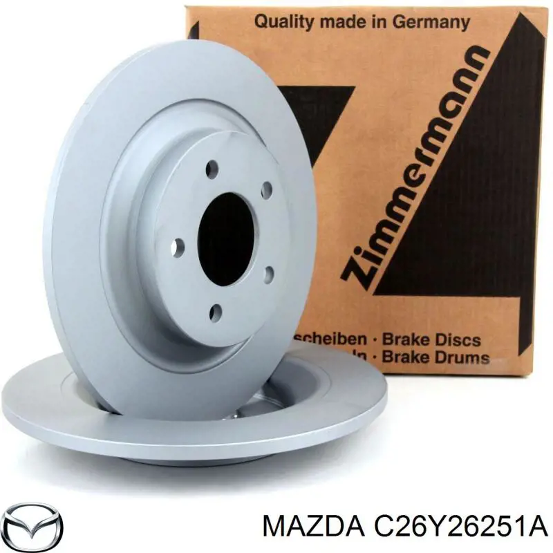 Купити C26Y26251A Mazda Диск заднього гальма