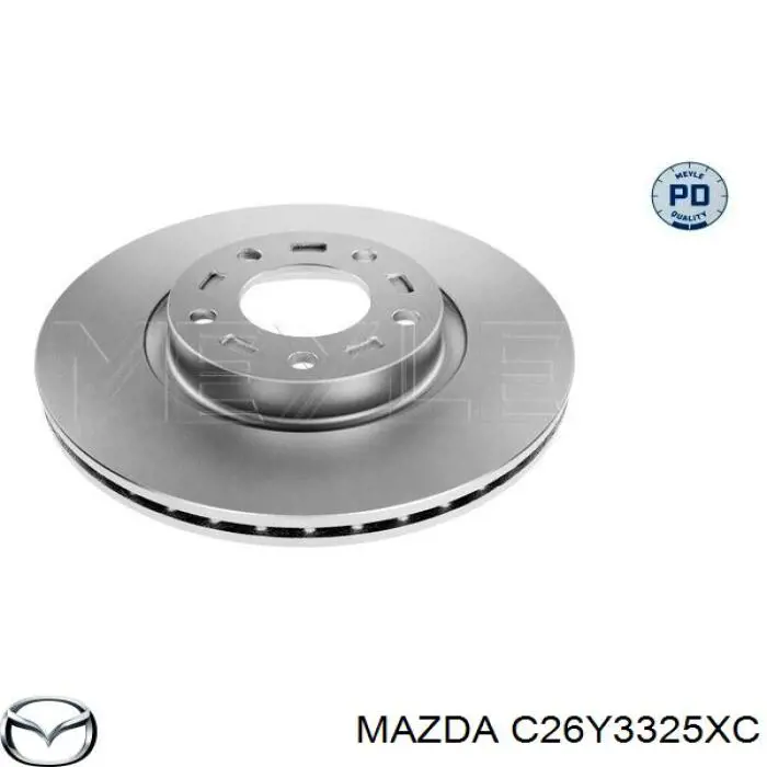 Гальмівні диски передні C26Y3325XC Mazda