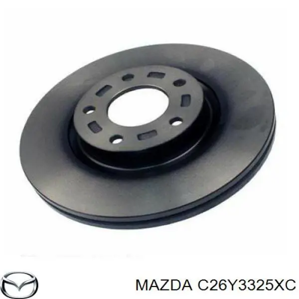 C26Y3325XC Mazda диск гальмівний передній