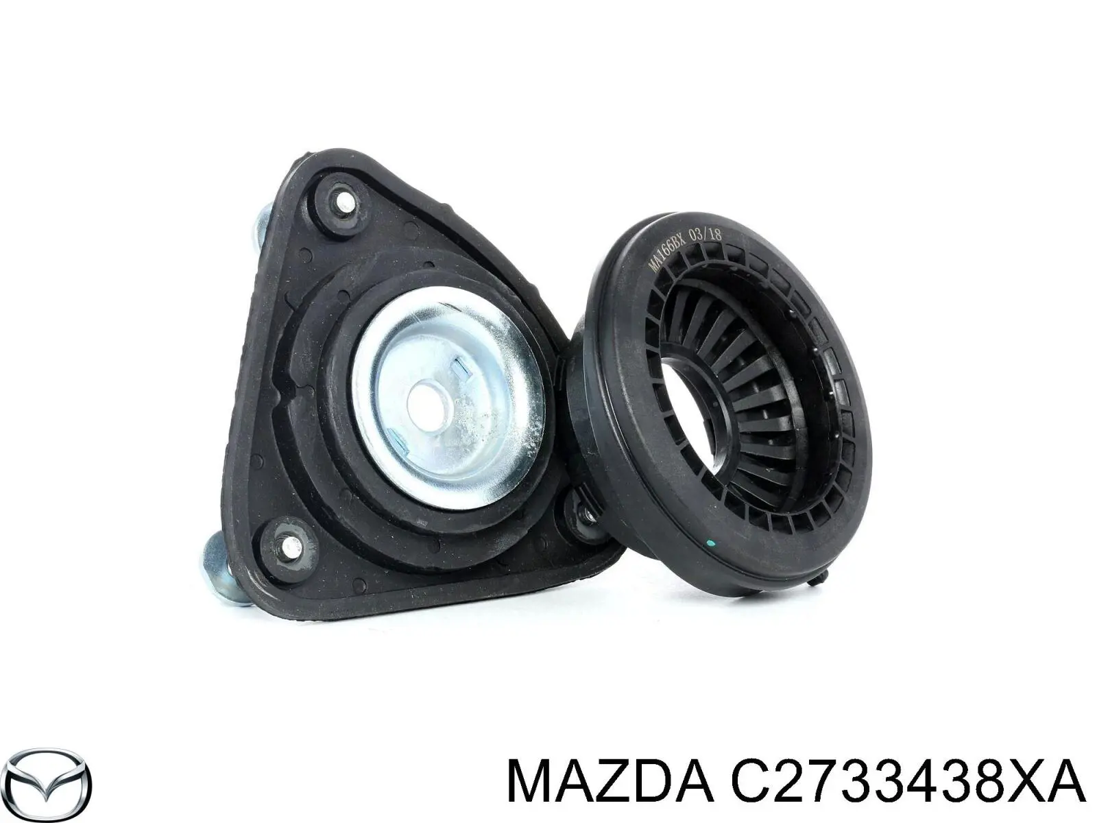 Підшипник опорний амортизатора, переднього Mazda C2733438XA ціна, від 14.30 USD