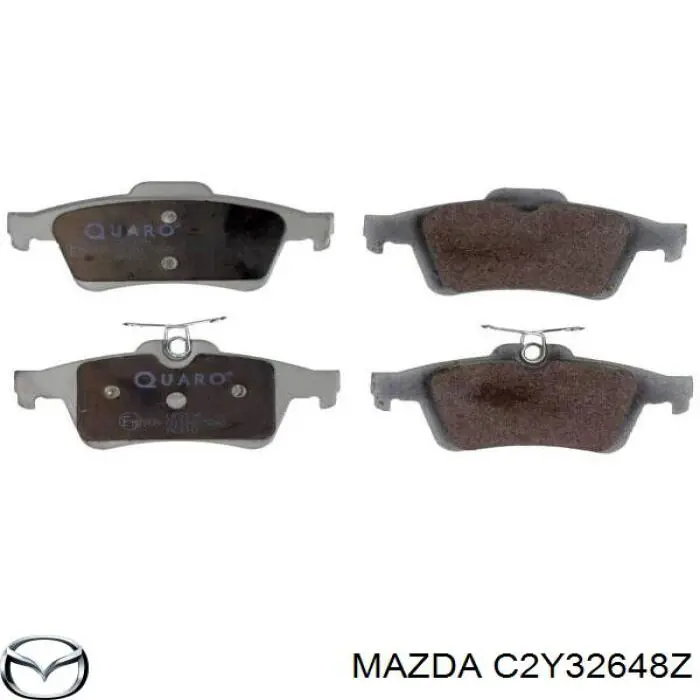 Купити C2Y32648Z Mazda Задні колодки