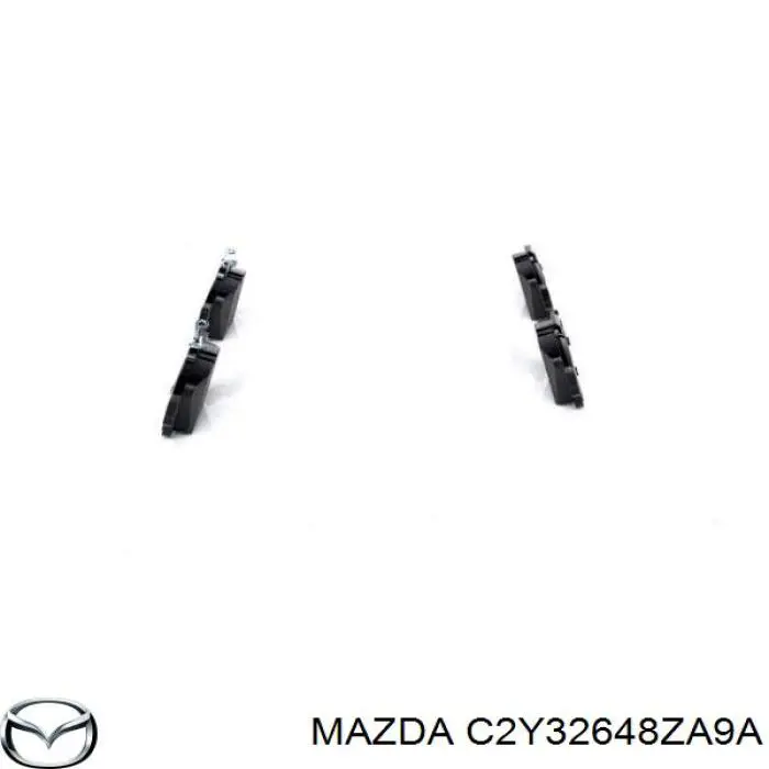 Купити C2Y32648ZA9A Mazda Задні колодки