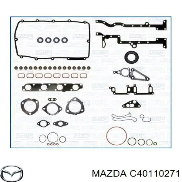 C40110271A Mazda прокладка головки блока циліндрів (гбц)