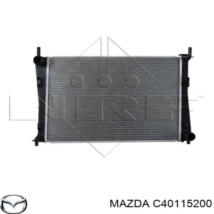 Радіатор C40115200 Mazda