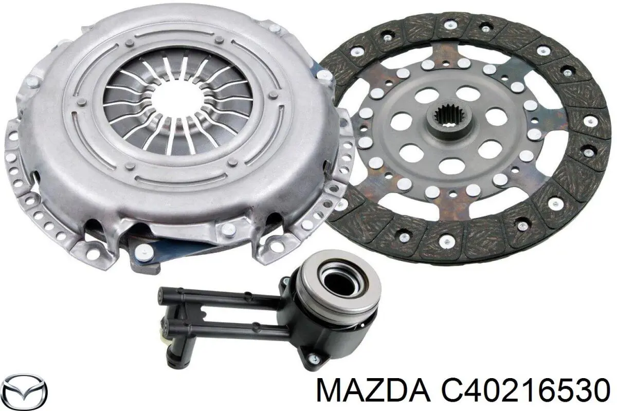 Робочий циліндр зчеплення в зборі з вижимним підшипником Mazda C40216530