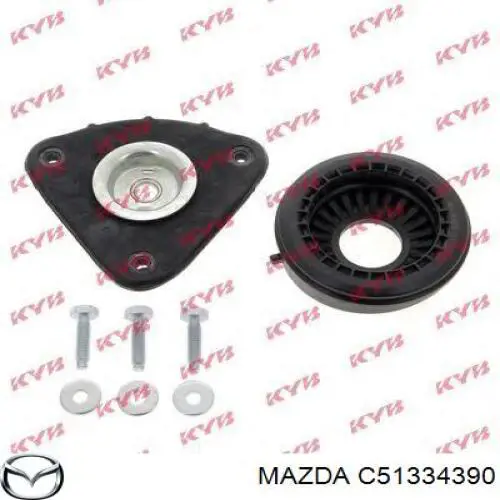 Амортизатора передній лівий C51334390 Mazda