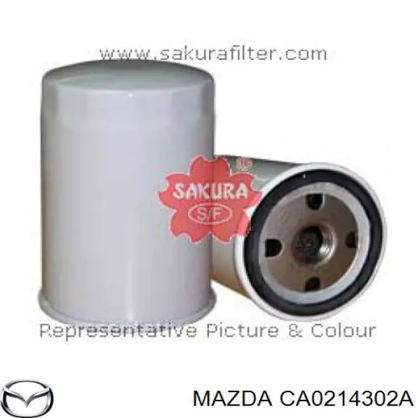 Фільтр масляний Mazda CA0214302A