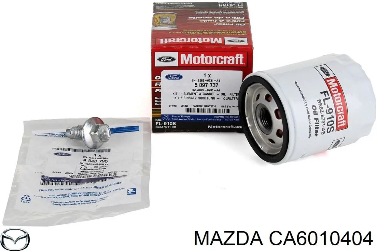CA6010404 Mazda пробка піддона двигуна