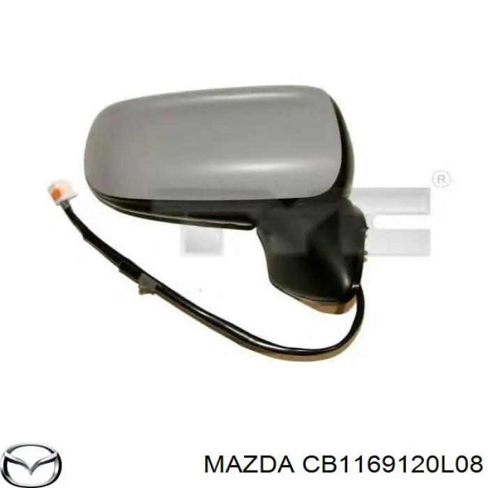 Праве бічне дзеркало Mazda 010089 ціна, від  USD
