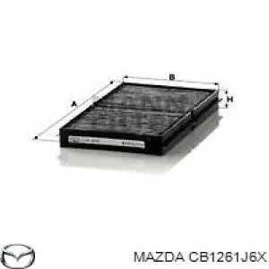 Фільтр салону CB1261J6X Mazda
