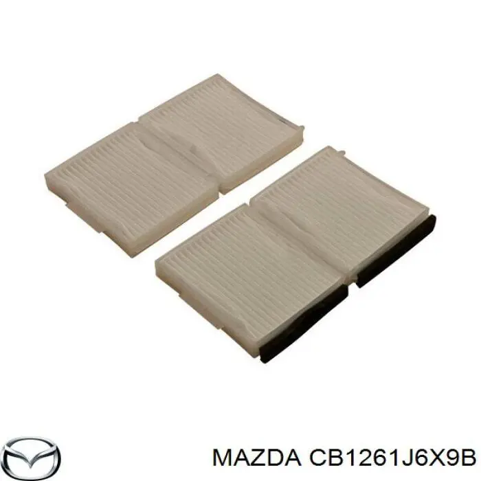 Фільтр повітряний обігрівача Mazda CB1261J6X9B ціна, від 6.94 USD