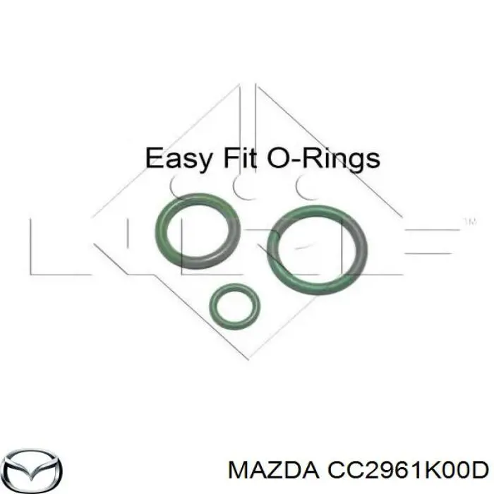 Компресор системи кондиціювання Mazda CC2961K00D ціна, від 174.27 USD