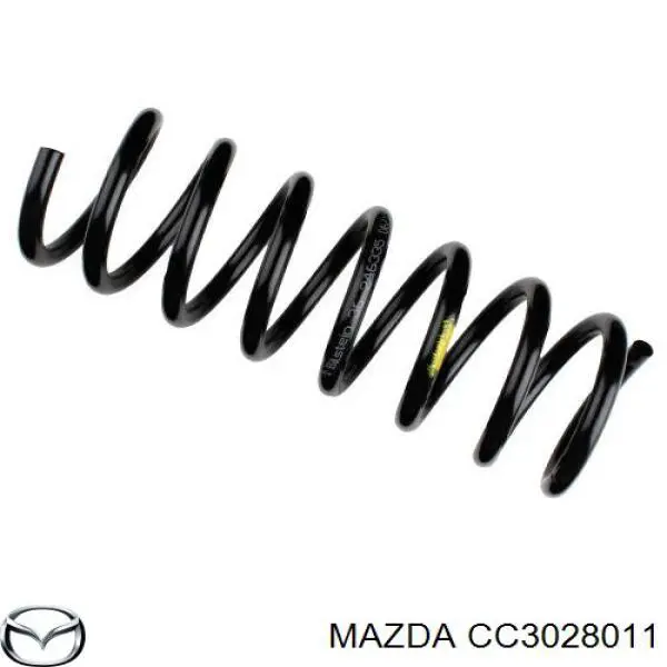 Пружина задня Mazda CC3028011 ціна, від 35.74 USD