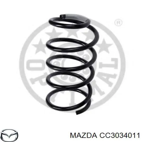 Пружина передня ZC3013C Japan Parts