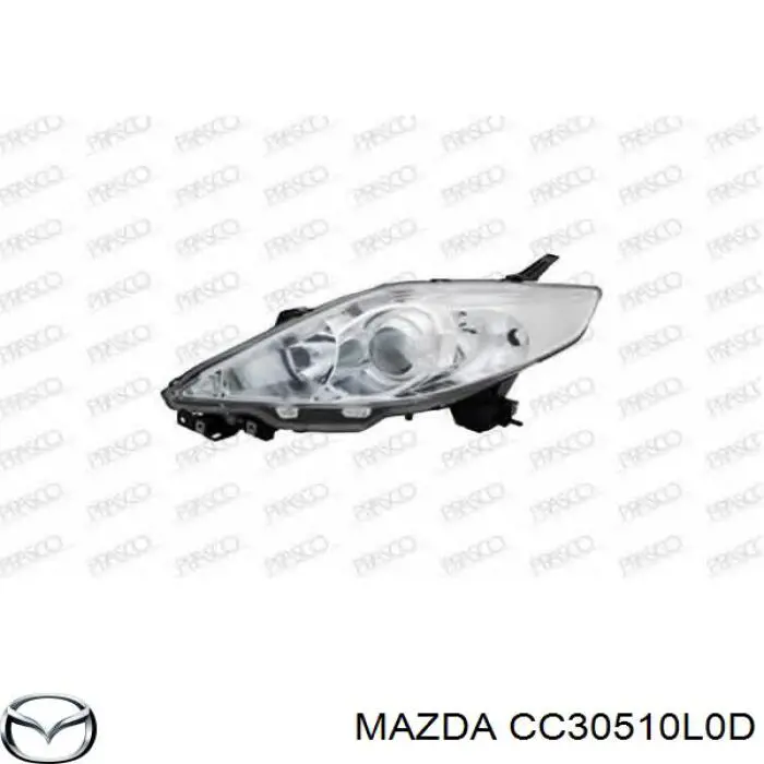 Фара ліва CC30510L0D Mazda