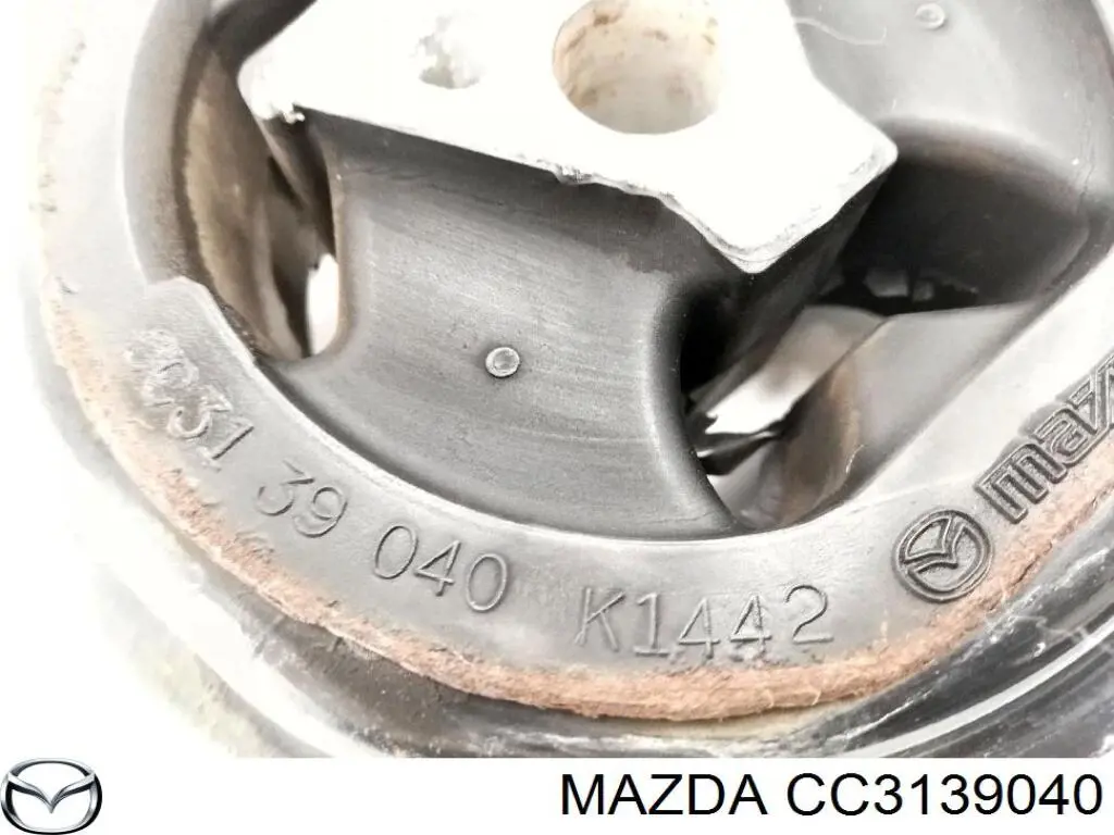 CC3139040A Mazda подушка (опора двигуна, задня)