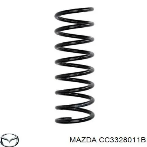 Задні пружини CC3328011B Mazda
