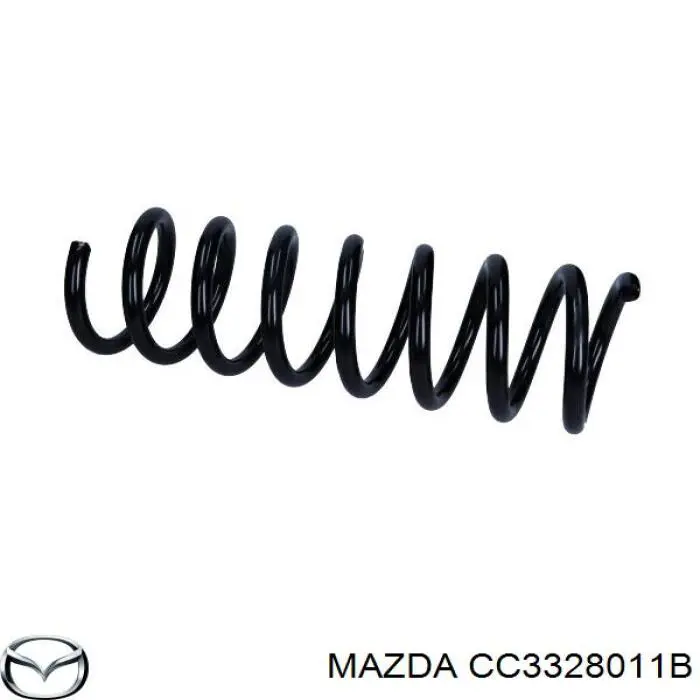 Пружина задня Mazda CC3328011B ціна, від 36.94 USD