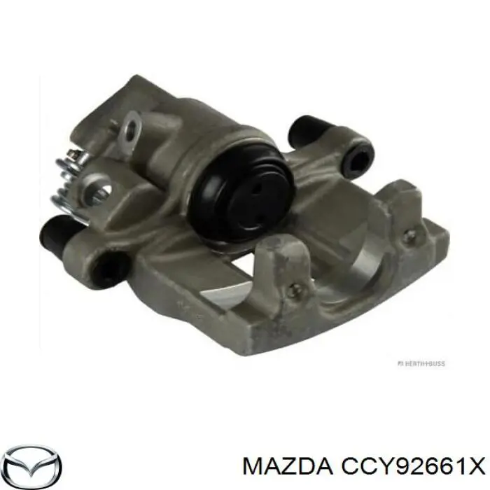 Супорт гальмівний задній правий Mazda CCY92661X ціна, від 50.68 USD