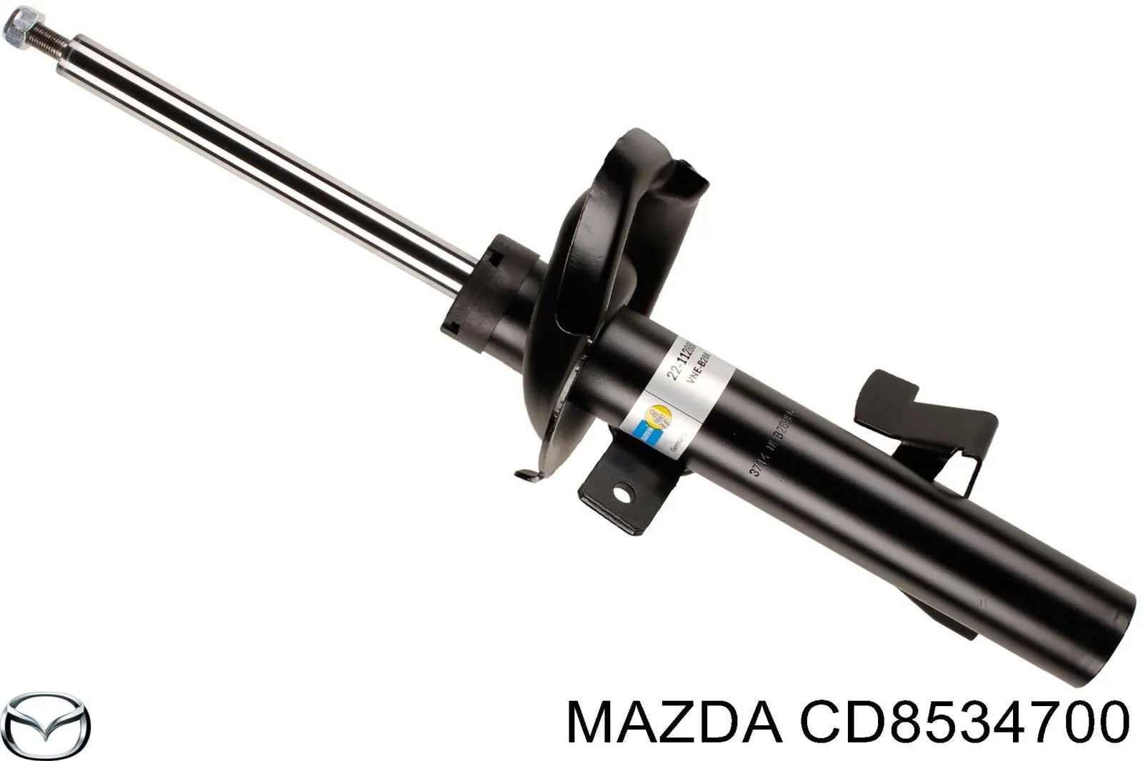 Амортизатор передній, правий Mazda CD8534700 ціна, від 37.51 USD