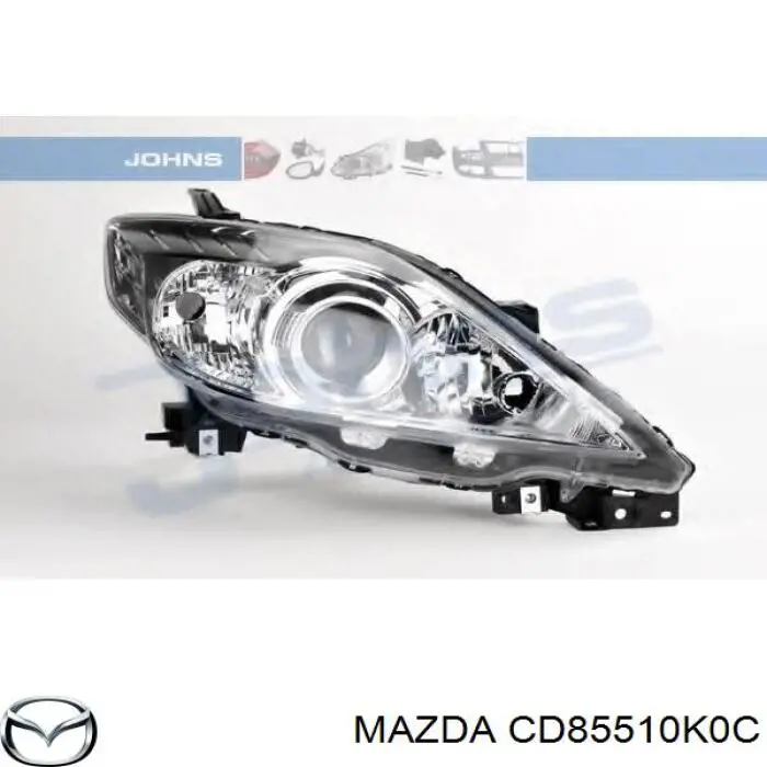 CD85510K0B Mazda фара права