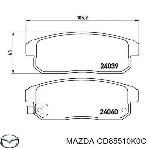 Фара права 4550102E Polcar