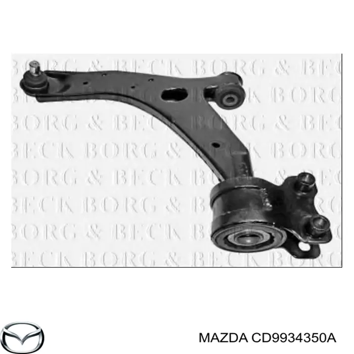 Важіль передній лівий Mazda CD9934350A ціна, від 40.65 USD