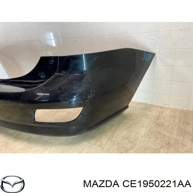 Бампер задний на Mazda 5 CR
