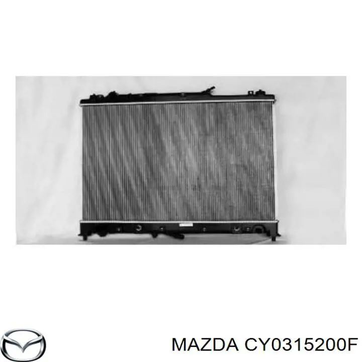 Купити CY0315200F Mazda Радіатор двигуна