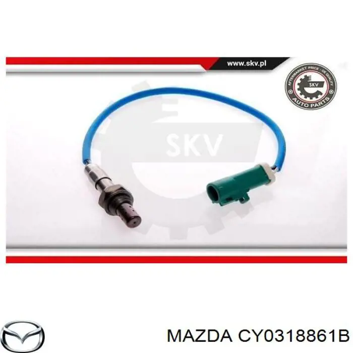 Купити CY0318861B Mazda Лямбда-зонд, датчик кисню після каталізатора