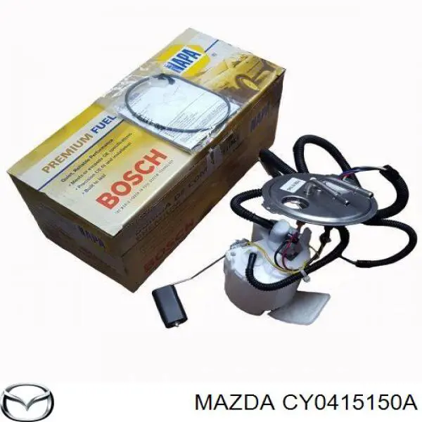 Двигун вентилятора системи охолодження, лівий Mazda CX-9 SPORT (Мазда CX-9)