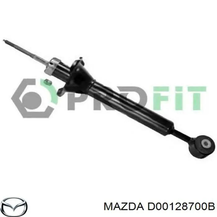 Амортизатор задній Mazda D00128700B ціна, від 49.23 USD