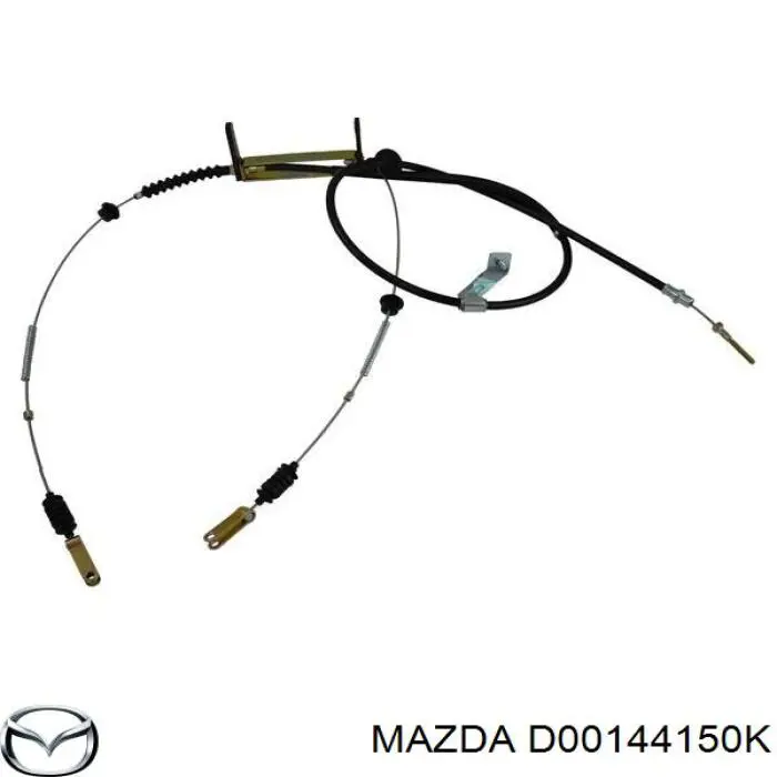  Трос ручного гальма передній Mazda 121 2