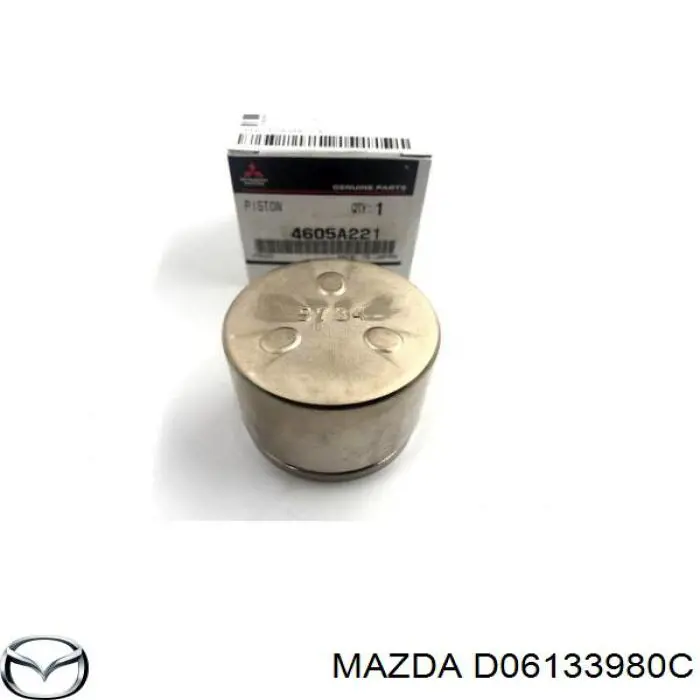Супорт гальмівний передній правий Mazda D06133980A ціна, від 46.47 USD