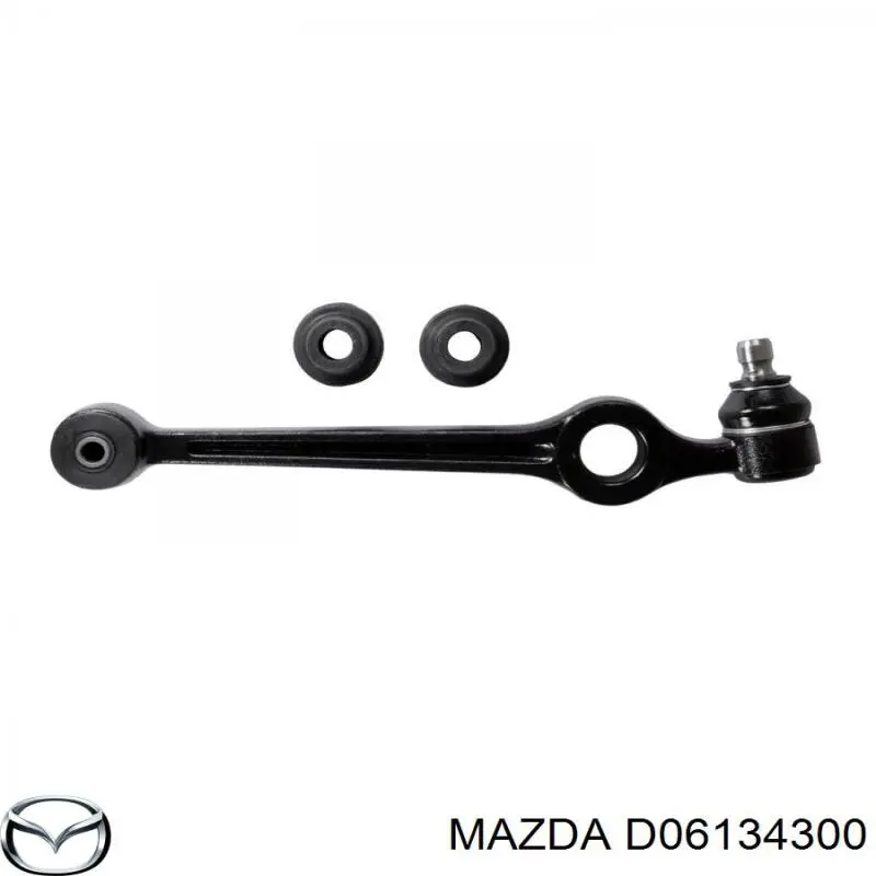 Важіль передньої підвіски нижній, правий D06134300 Mazda