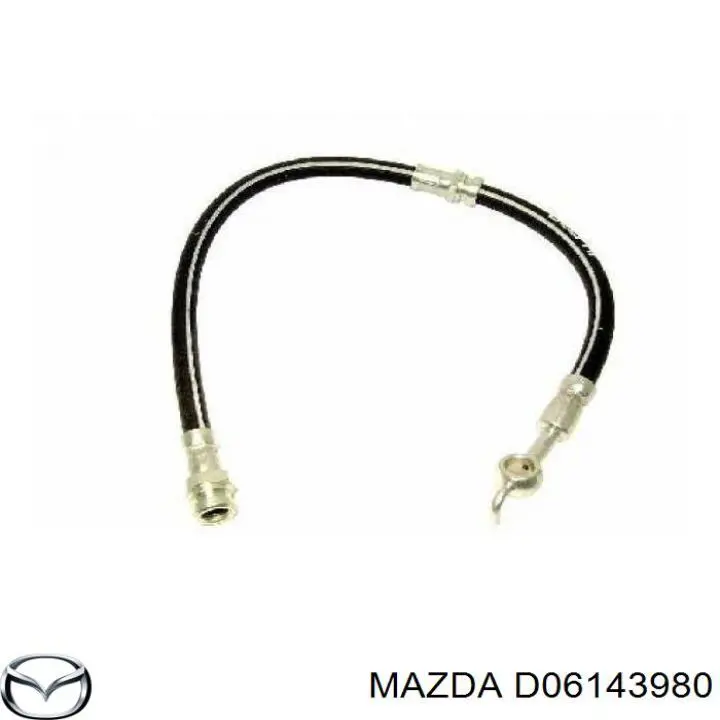 Шланг гальмівний передній Mazda D06143980 ціна, від 9.22 USD