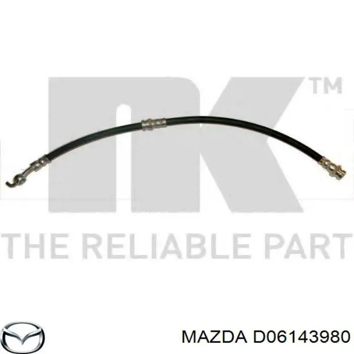 Купити D06143980 Mazda Гальмівні шланги передні