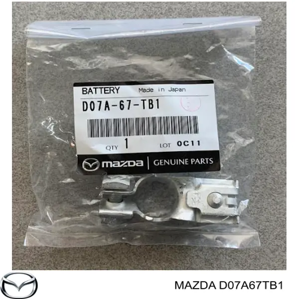 Клема акумулятора (АКБ) Mazda D07A67TB1 ціна, від 6.97 USD