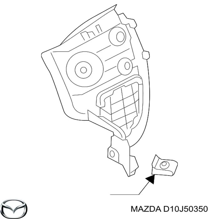 D10J50350 Mazda 