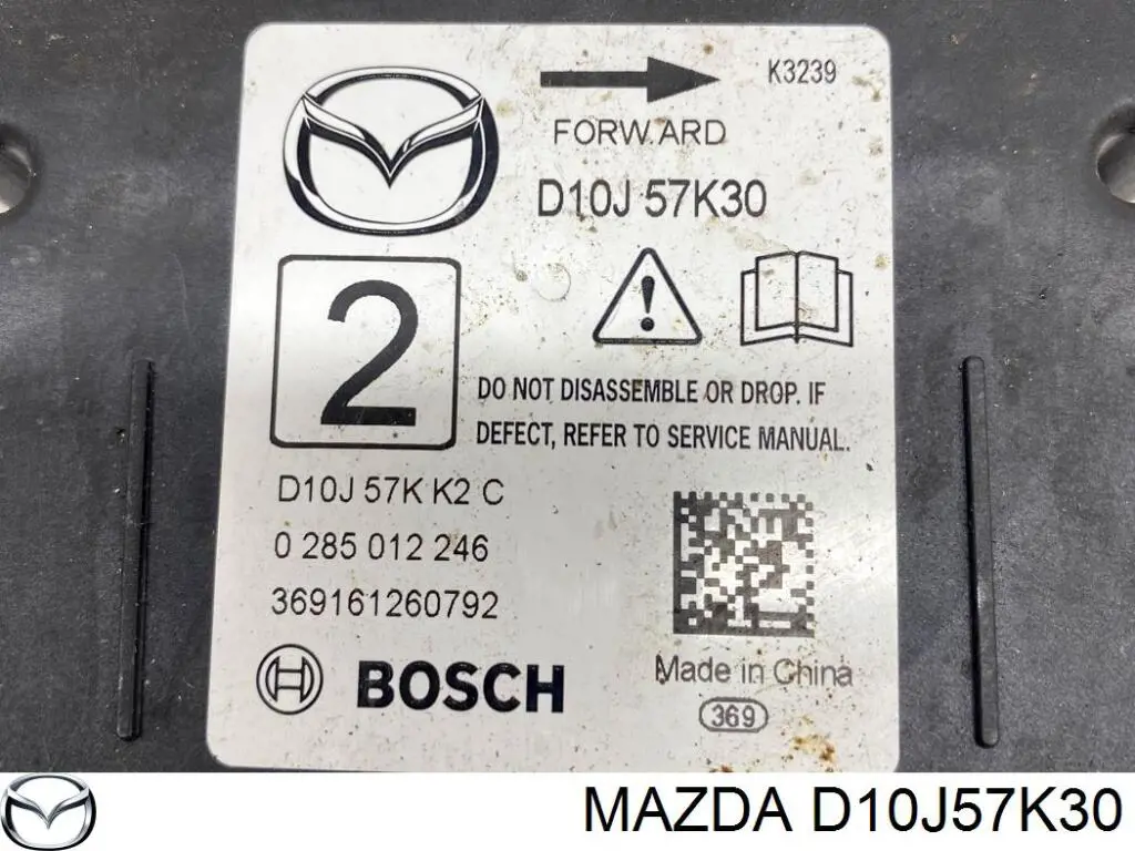  D10J57K30 Mazda